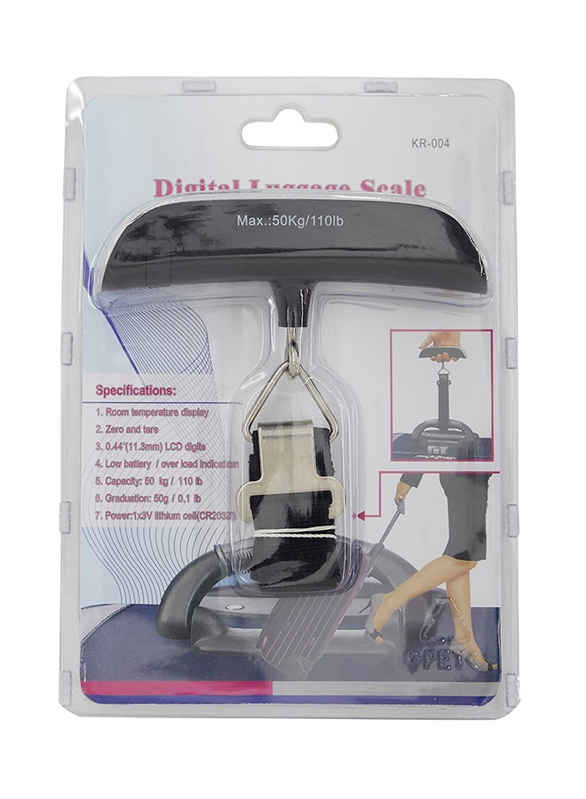 PMT - Digital Luggage Scale Black - Image 1