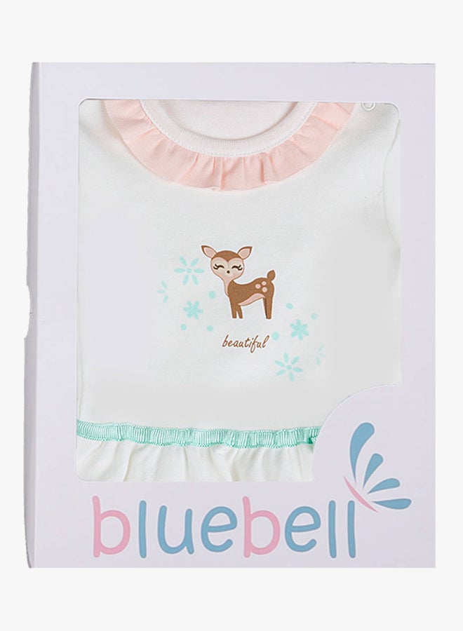 bluebell 2-Piece Sleepwear Set Beige/Pink - Image 2