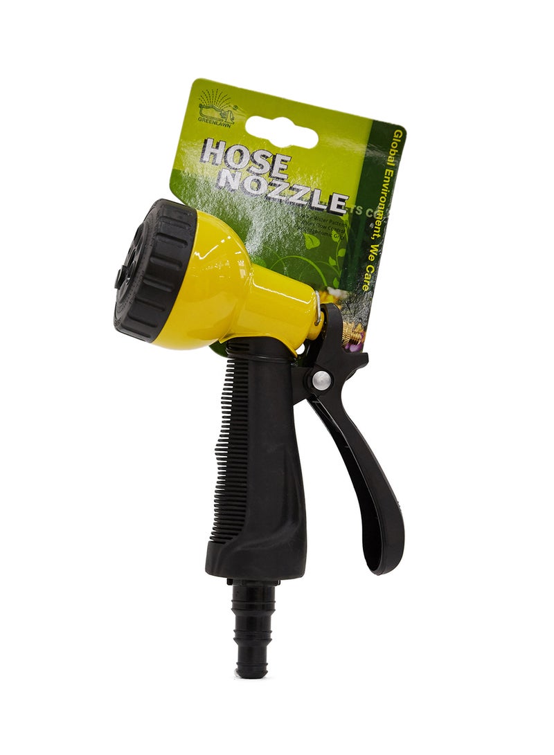 GREEN LAWN Hose Nozzle Yellow/Black 