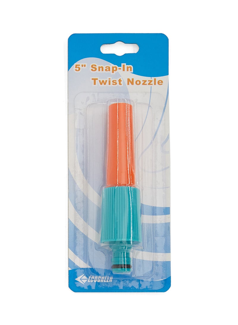 GREEN LAWN Adjust Hose Twist Nozzle Orange/Green 