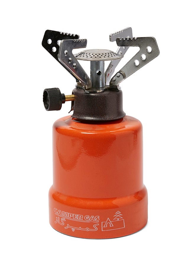 PICNIC TIME Camper Gas Stove Orange/Silver - Image 2