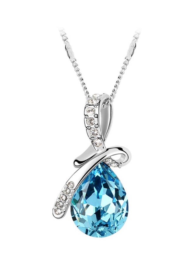 Crystal Design Pendant Necklace - Image 1