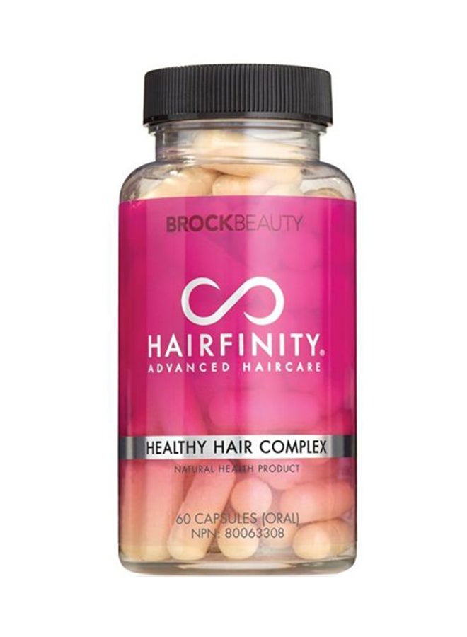 HAIRFINITY - Brock Beauty Healthy Hair Vitamins - 60 Capsules - Image 1
