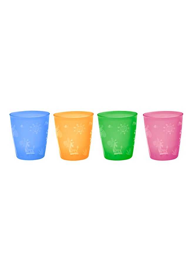 nip 4-Piece Giraffe Printed Drink Breaker Set - Image 1
