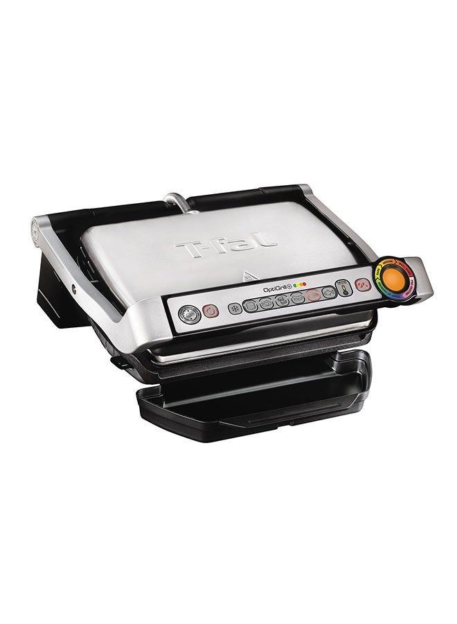 Tefal - Grill | Optigrill for indoor electric grilling  & barbeque |with 6 Automatic Cooking Programs and a Manual Mode With Four Temperature Settings |  2 Years Warranty 2000 W GC712D28 Stainless Steel - Image 1
