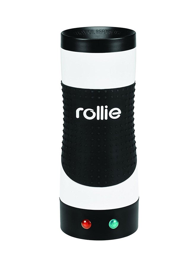 رولي جهاز كهربائي لطهي البيض بتصميم عمودي وقدرة 200 وات Rollie-GR-38892W أبيض/أسود - Image 1