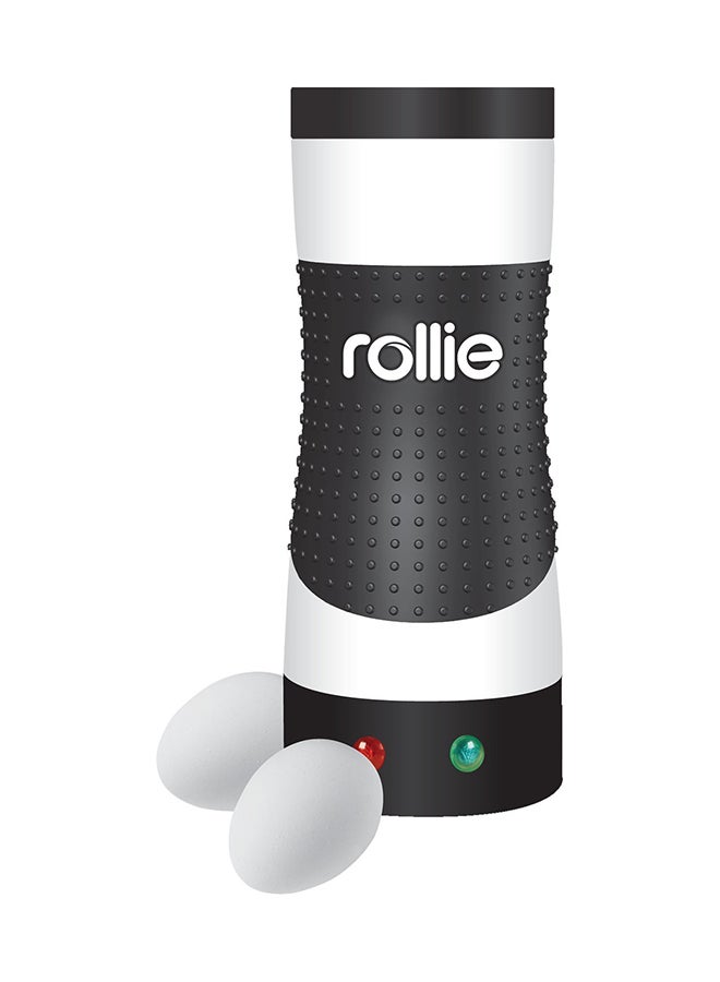 رولي جهاز كهربائي لطهي البيض بتصميم عمودي وقدرة 200 وات Rollie-GR-38892W أبيض/أسود - Image 2