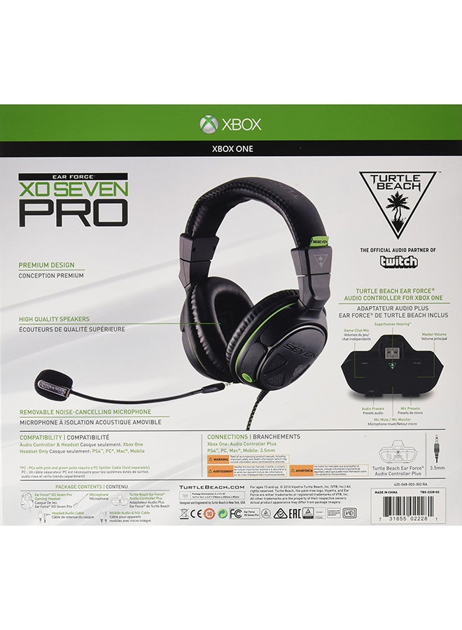 ترتل بيتش سماعات رأس بربطة رأس متعددة المنصات من إكس أو 7 أسود - Image 4