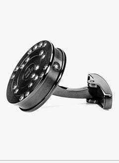 HOTiTLE Ti22 Stainless Steel Cufflinks With White Crystals  - Image 3