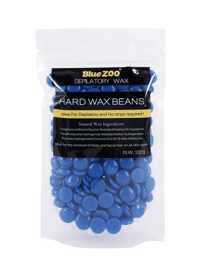 Blue zoo - Depilatory Hard Wax Beans Blue 100grams - Image 1