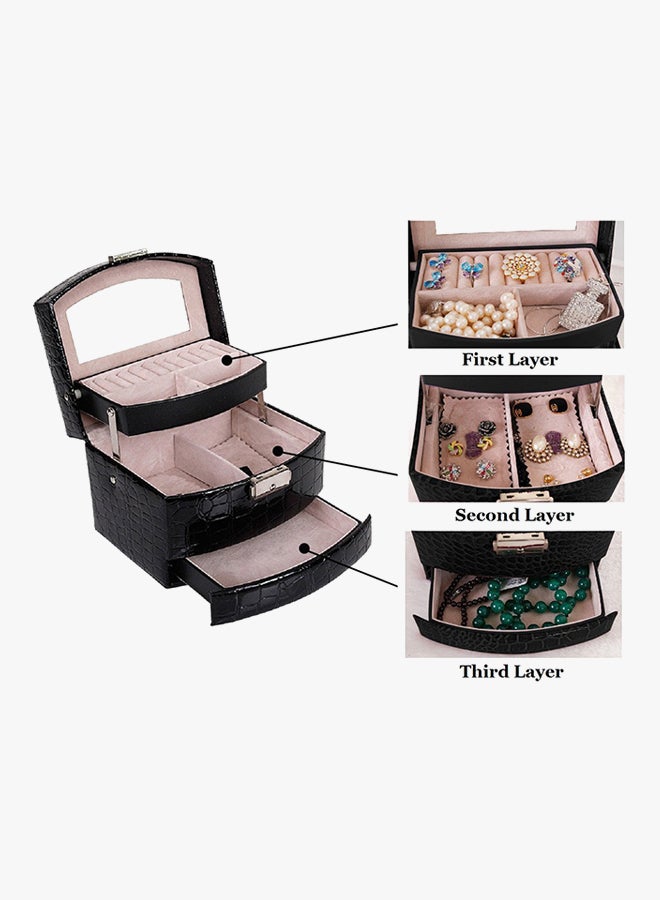 Generic - 3 Layer Jewellery Box With Drawers - Image 1