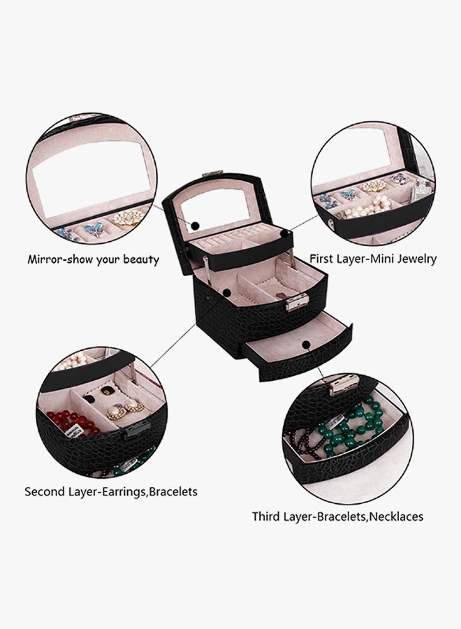 صندوق مجوهرات من 3 طبقات مع أدراج - v1525332772/N14445353A_7
