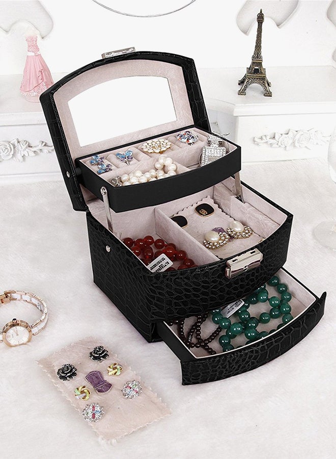 Generic - 3 Layer Jewellery Box With Drawers - Image 1