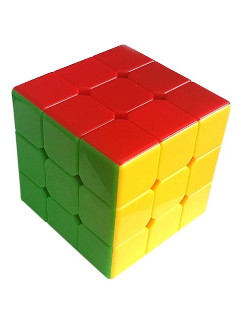 3x3 Stickerless Rubik's Cube 6 x 6 x 6cm