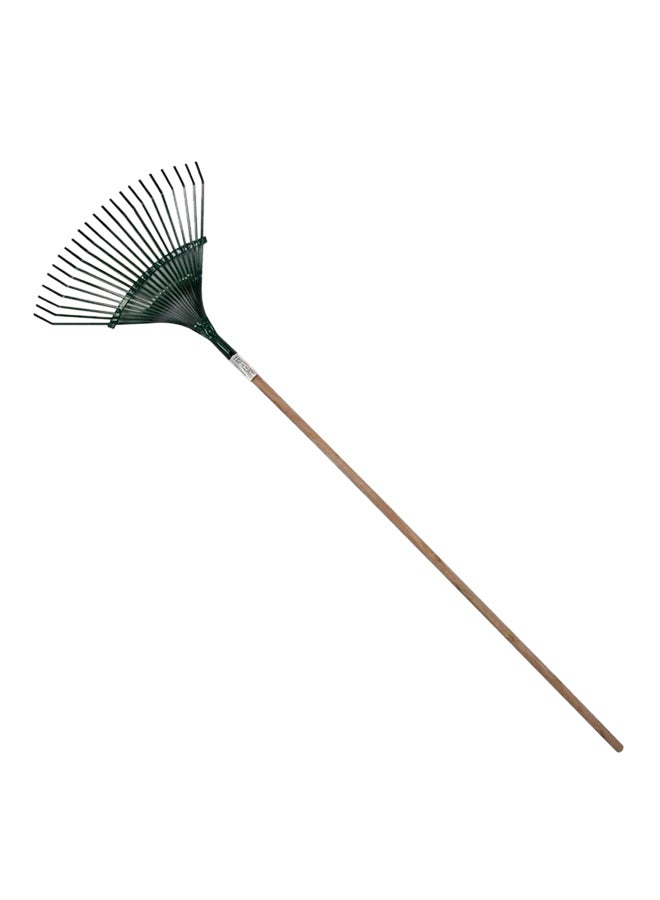 HIFAZAT - Garden Rake Green/Beige 120x47mm - Image 1