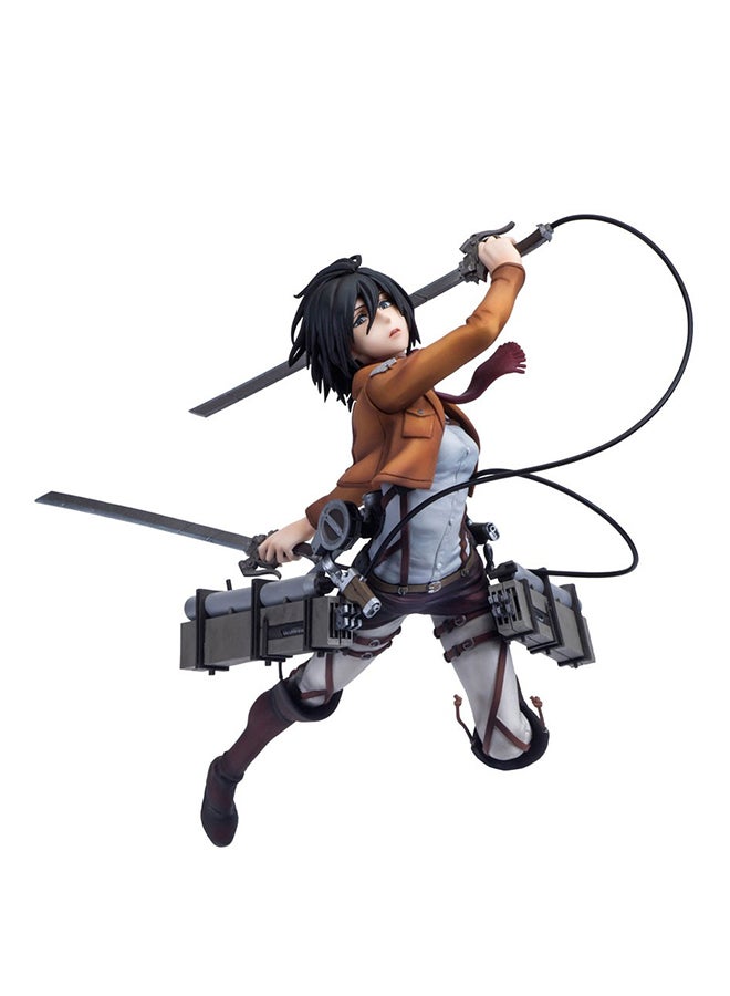 مجسّم لشخصية Mikasa Ackerman من سلسلة Attack On Titan. 15سم - v1525458129/N14454216A_1