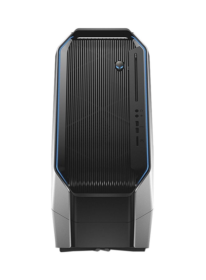 DELL - Alienware Area 51 With Core i9-7900X/32GB RAM/2TB HDD+128GB SSD Hybrid Drive/11GB NVIDIA GeForce GTX 1080Ti Graphics/Arabic Keyboard Grey/Black - Image 1