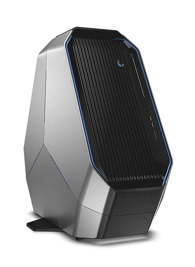 DELL - Alienware Area 51 With Core i9-7900X/32GB RAM/2TB HDD+128GB SSD Hybrid Drive/11GB NVIDIA GeForce GTX 1080Ti Graphics/Arabic Keyboard Grey/Black - Image 1