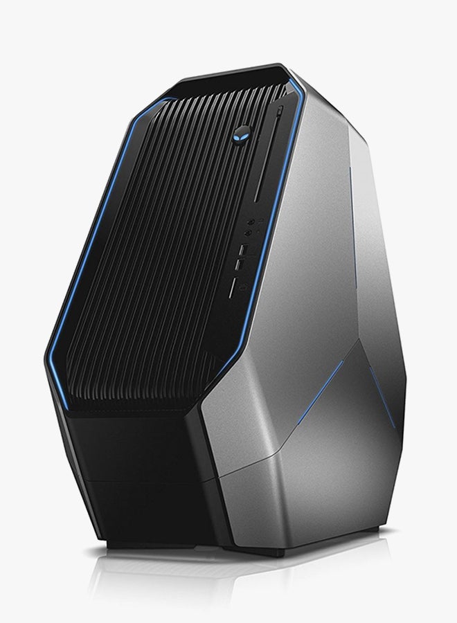 DELL - Alienware Area 51 With Core i9-7900X/32GB RAM/2TB HDD+128GB SSD Hybrid Drive/11GB NVIDIA GeForce GTX 1080Ti Graphics/Arabic Keyboard Grey/Black - Image 1