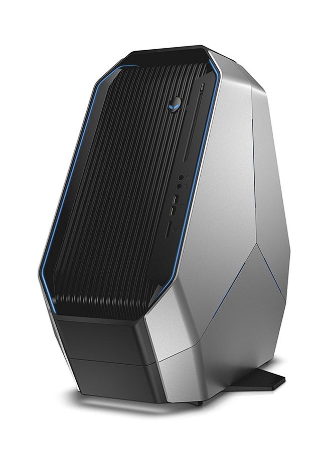 DELL - Alienware Area 51 With Core i9-7900X/32GB RAM/2TB HDD+128GB SSD Hybrid Drive/11GB NVIDIA GeForce GTX 1080Ti Graphics/Arabic Keyboard Grey/Black - Image 1