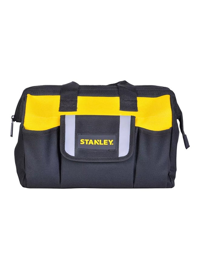 Stanley Soft Side Tool Bag Black/Yellow 12inch  - Image 1