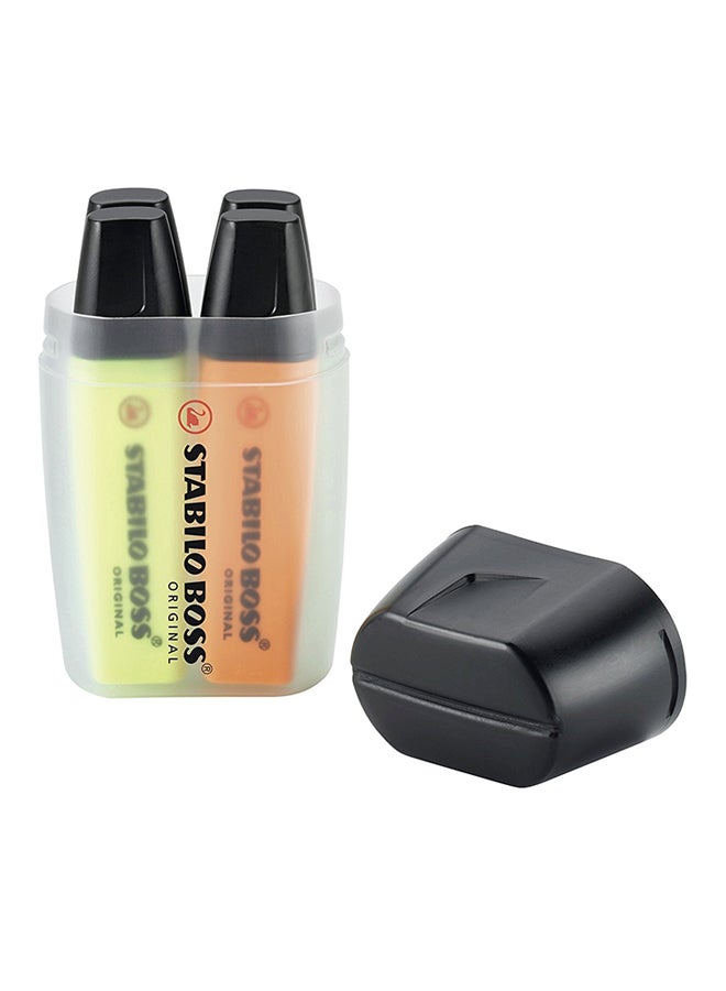 STABILO 4-Piece Boss Highlighter Pen Multicolour - Image 1