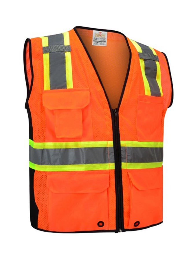 Empiral Glow Safety Vest Jacket Orange 