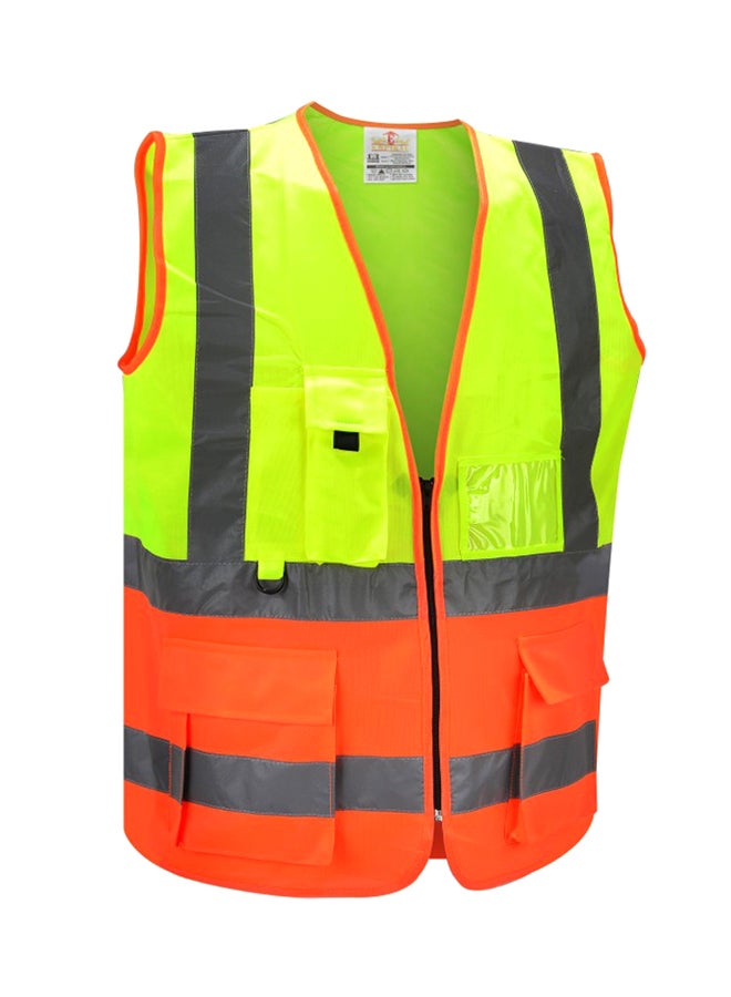 Empiral Multiglow Safety Vest Jacket Green/Orange 