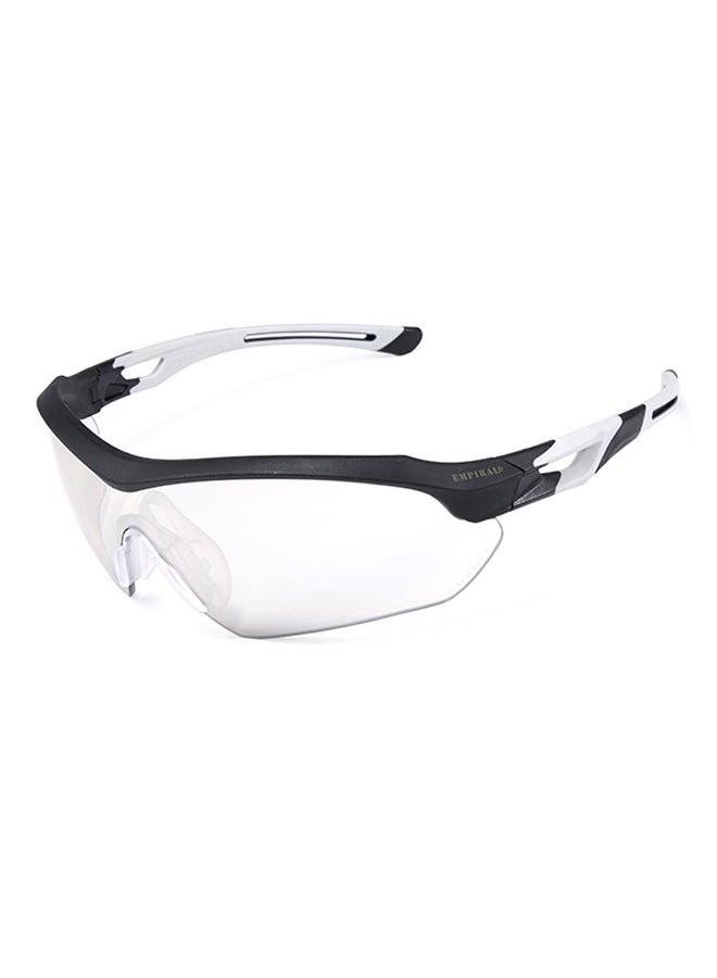 Elite Anti Scratch Safety Spectacles White/Clear/Black