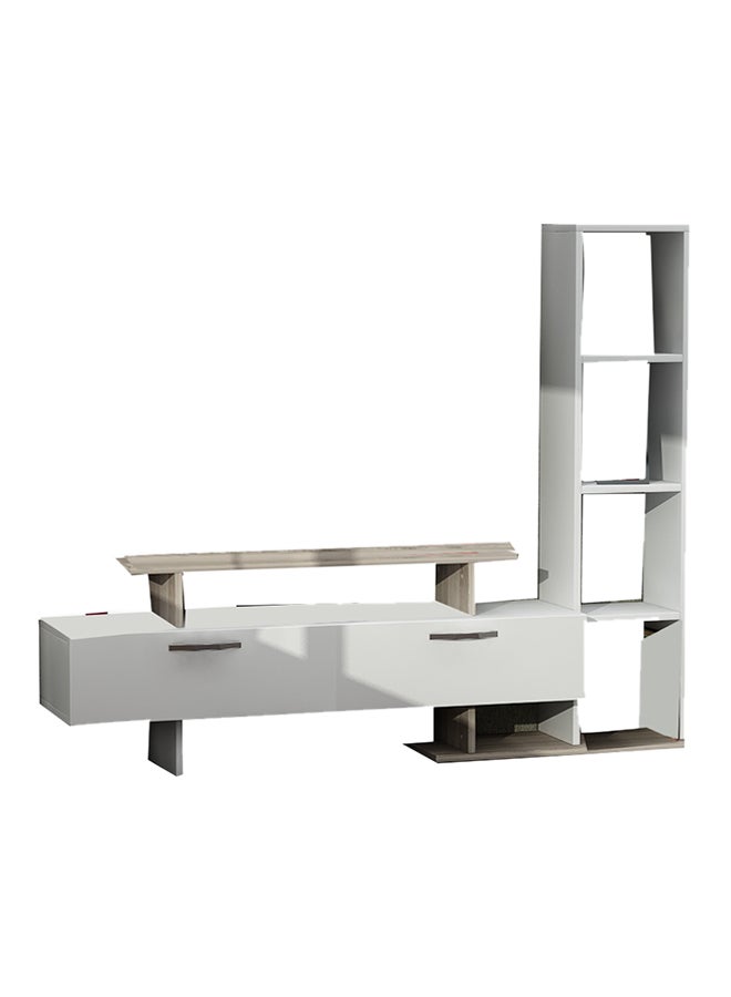 سحابة وحدة تلفزيون مينيل أبيض 149سم - Image 1