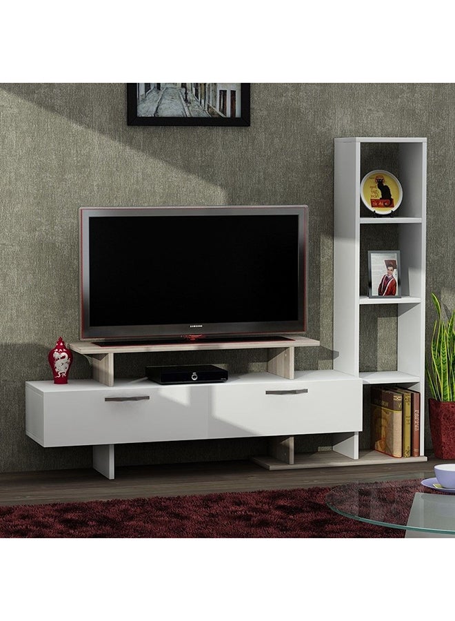 سحابة وحدة تلفزيون مينيل أبيض 149سم - Image 2