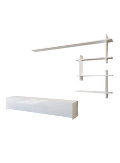 sahaba Ahenk Television Unit White 160cm  - Image 1