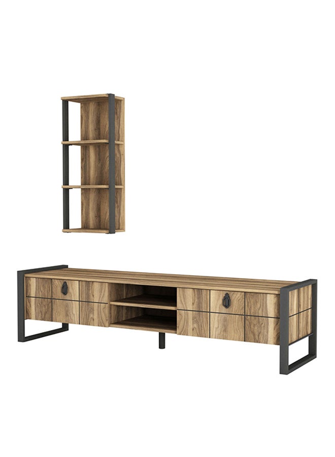 سحابة وحدة التلفزيون المفقودة البني/الرمادي 184.5سم - Image 1