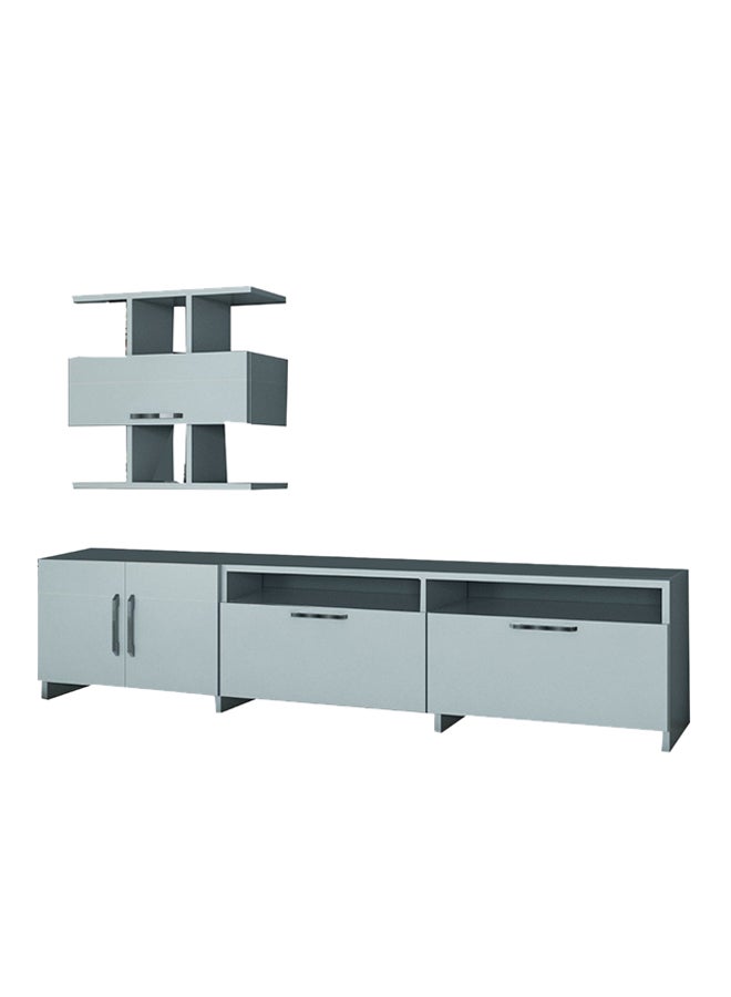 sahaba Nevada Television Unit White 180cm - Image 1