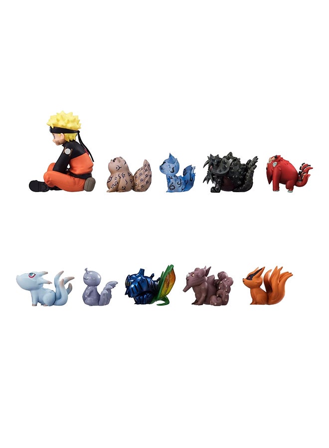MiFen - Anime Naruto Nine Bijuu And Uzumaki Naruto Action Figures - Image 1