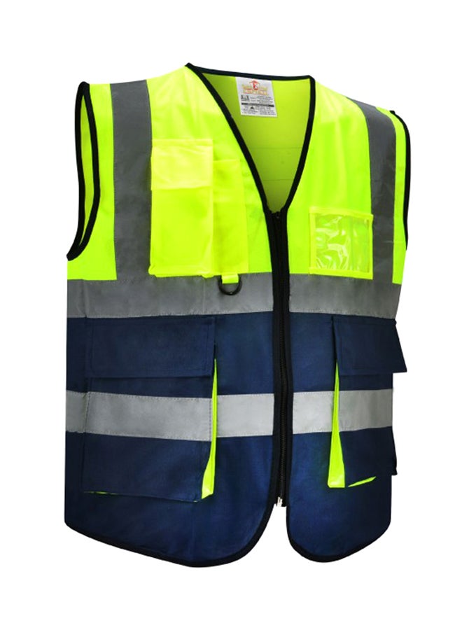 Empiral Dazzle Safety Vest Jacket Green/Navy Blue 