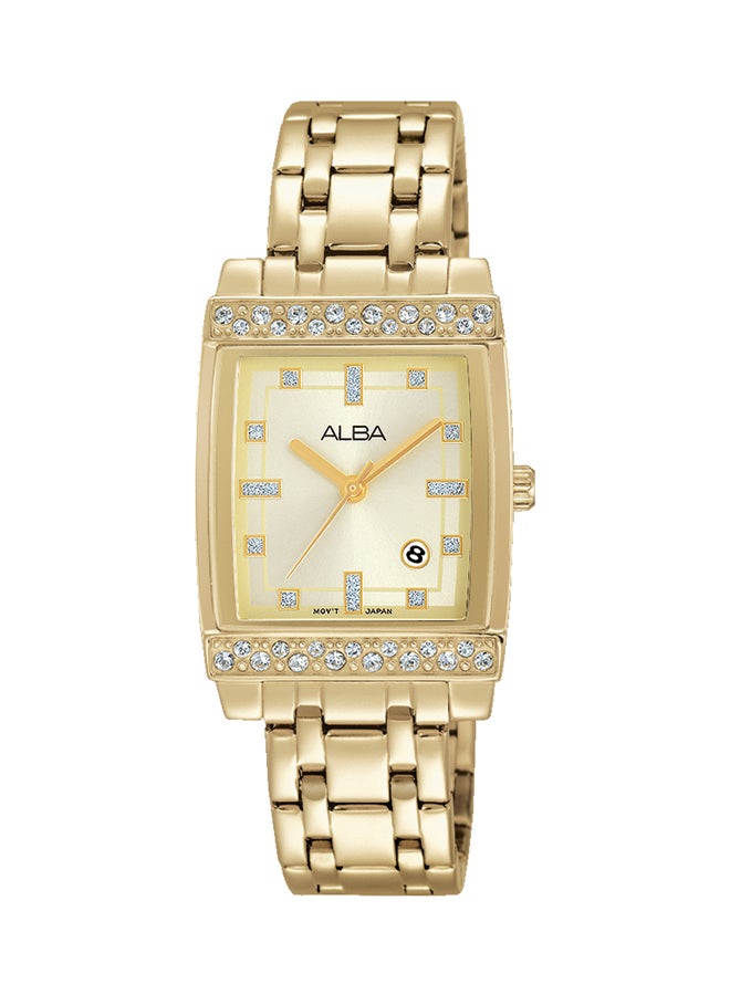 Alba Women's Stainless Steel Analog Watch AH7H48X1 