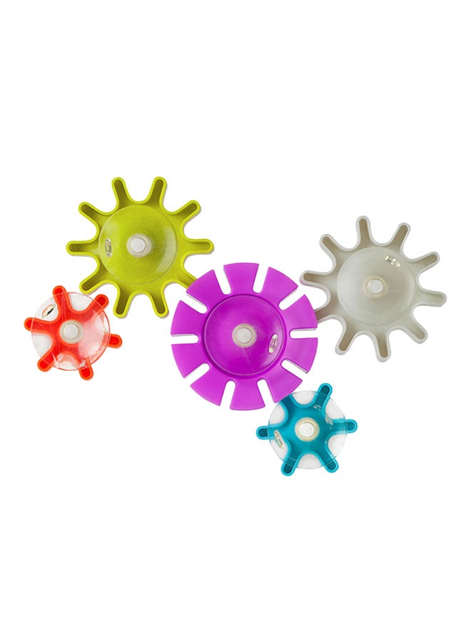 بون طقم ألعاب الاستحمام لبناء التروس من 5 قطع - Image 1