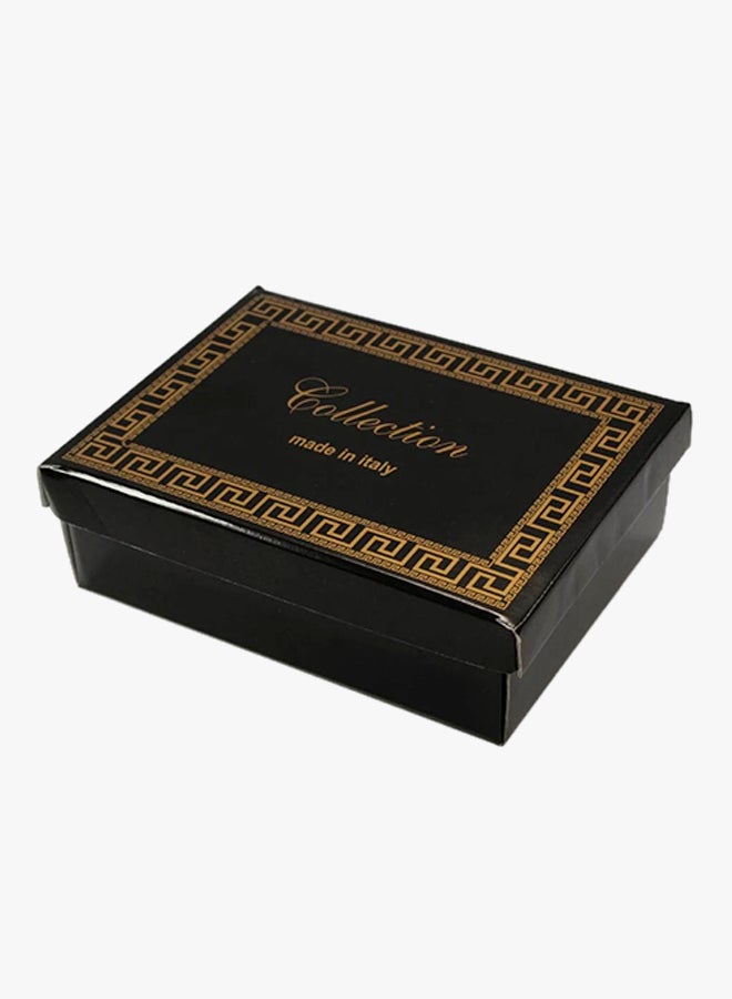 SANTHOME 2-Piece Cup And Saucer Set Transparent/Gold  - Image 2