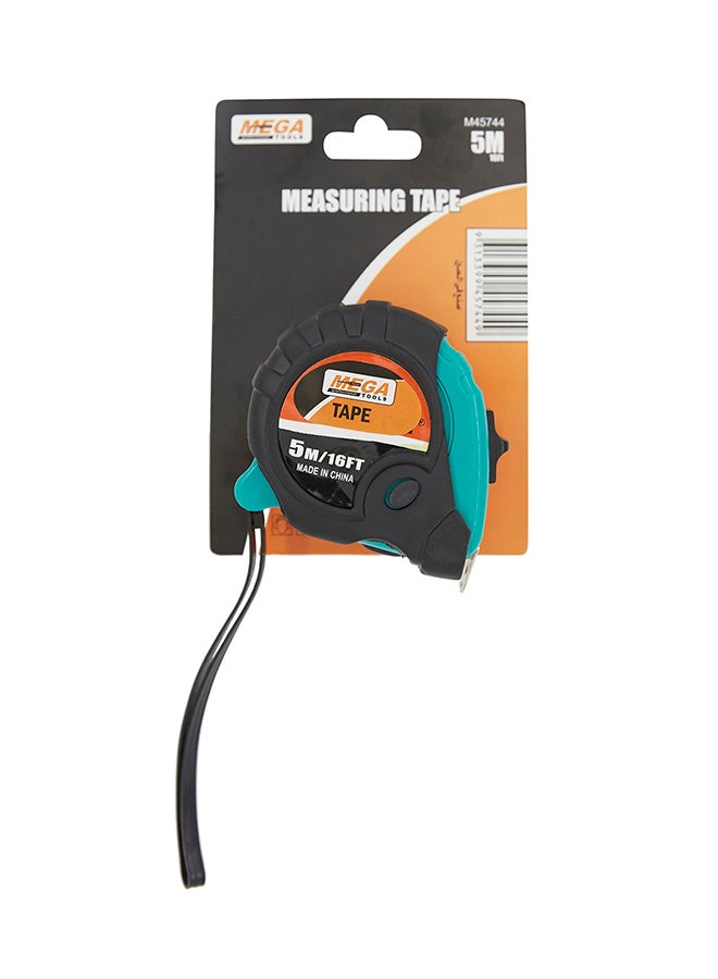 ميجا أداة قياس بقفل تلقائي أسود/أزرق