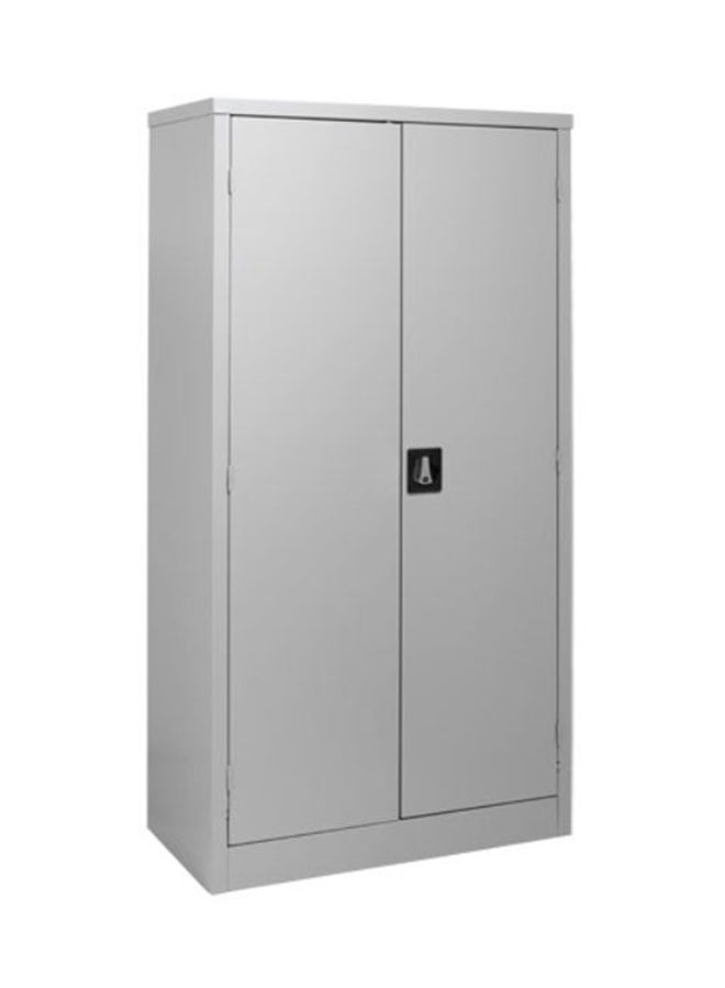 AE 2-Door Steel Cabinet Grey 180x90x45centimeter  - Image 1
