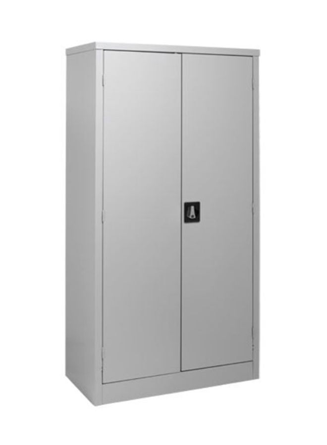 AE 2-Door Steel Cabinet Grey 180x90x45centimeter  - Image 1