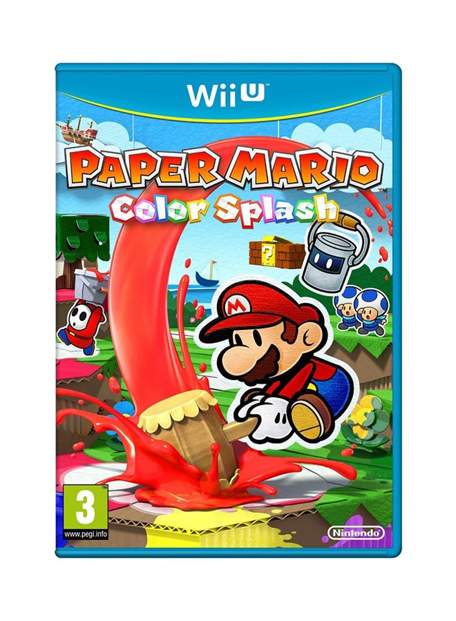 Nintendo Paper Mario: Color Splash (Intl Version) - Adventure - Nintendo Wii U - Image 1