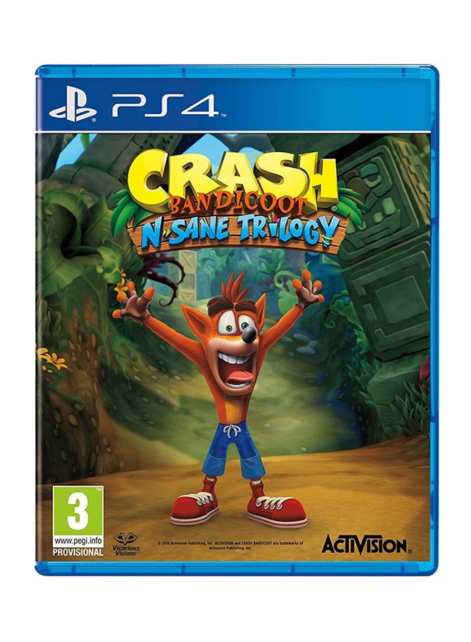 Activision Crash Bandicoot N. Sane Trilogy (Intl Version) - adventure - playstation_4_ps4  - Image 1