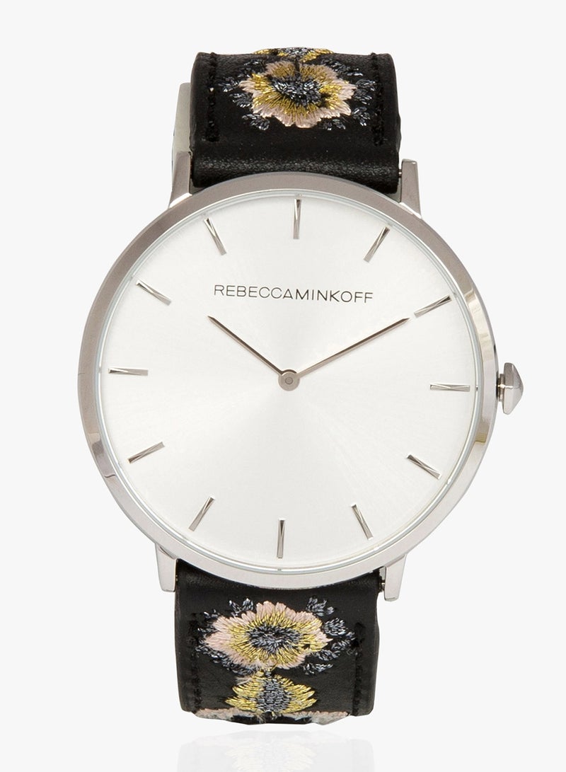 Rebecca Minkoff Women's Major Analog Leather Watch 2200031  - Image 1