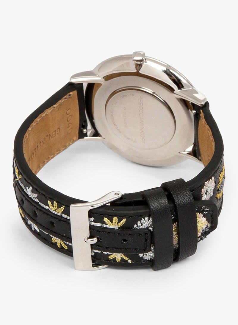 Rebecca Minkoff Women's Major Analog Leather Watch 2200031  - Image 2