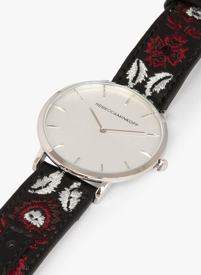 Rebecca Minkoff - Women's Major Analog Leather Watch 2200016 - Image 1