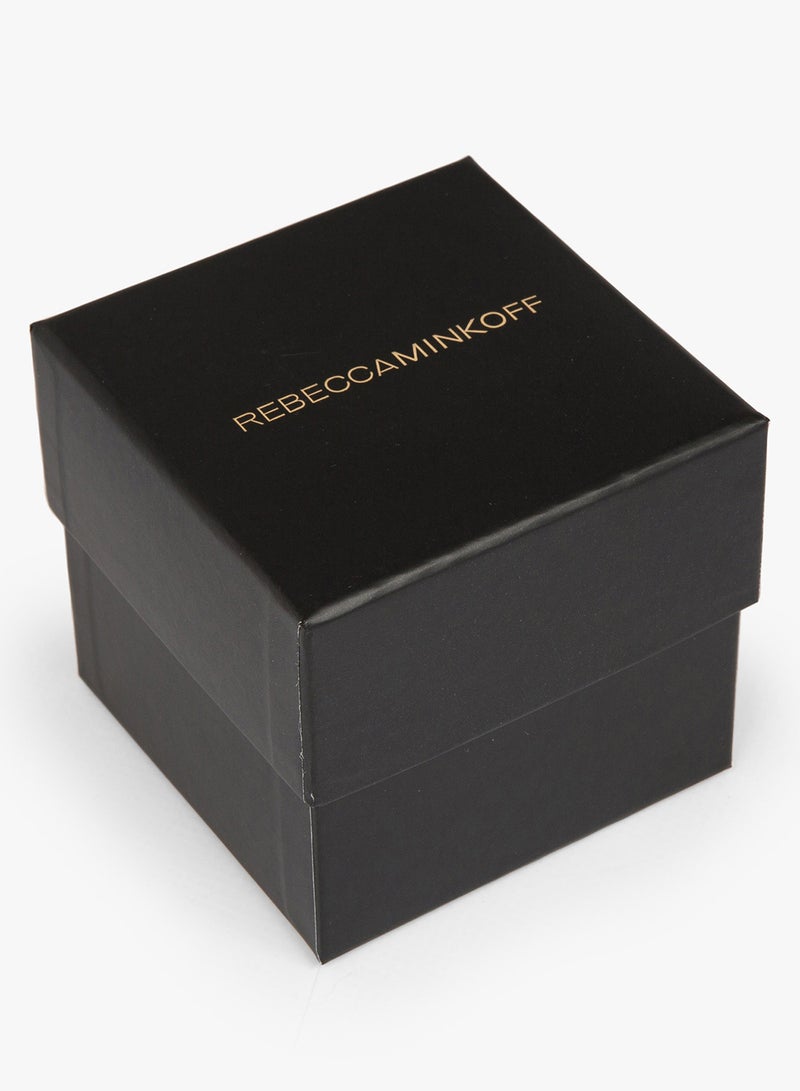 Rebecca Minkoff - Women's Moment Analog Leather Watch 2200067 - Image 1