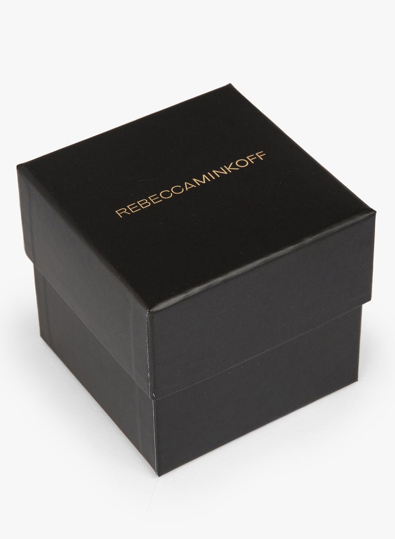 Rebecca Minkoff - Women's Patterned Moment Analog Leather Watch 2200064 - Image 1