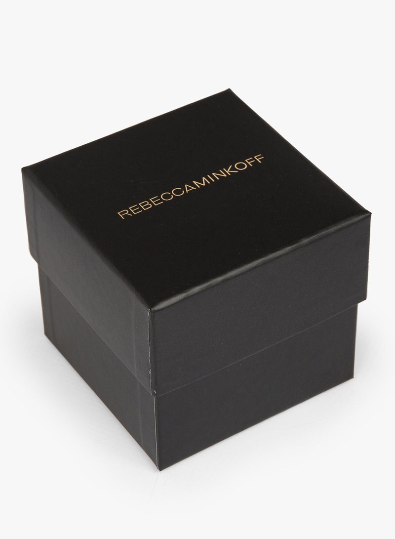Rebecca Minkoff - Women's Patterned Major Analog Leather Watch 2200018 - Image 1